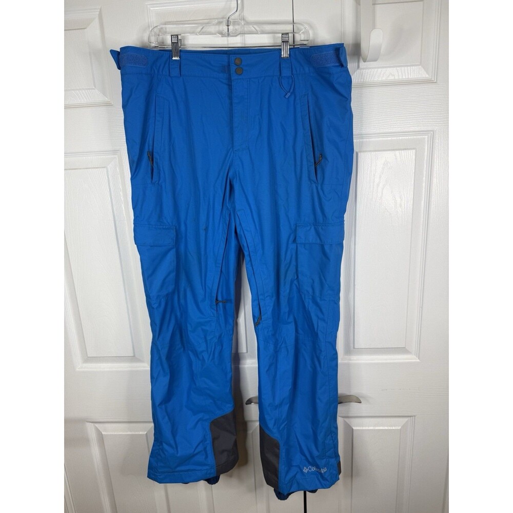 Men's Omni-Heat Columbia Turquoise Blue Pant Size XL 1203